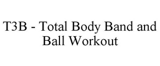 T3B - TOTAL BODY BAND AND BALL WORKOUT