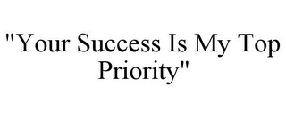 "YOUR SUCCESS IS MY TOP PRIORITY"