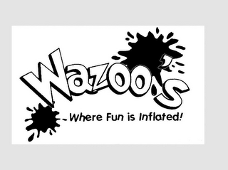 WAZOO'S WHERE FUN IS INFLATED!