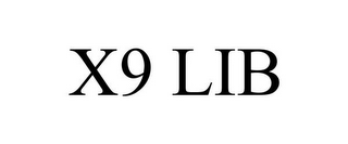 X9 LIB