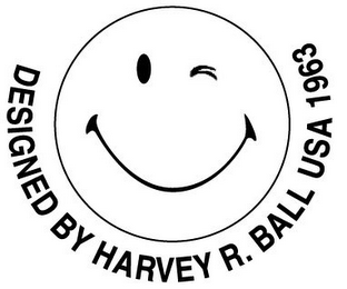 DESIGNED BY HARVEY R. BALL USA 1963
