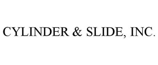 CYLINDER & SLIDE, INC.