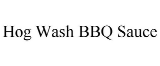 HOG WASH BBQ SAUCE