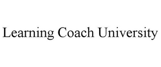 LEARNING COACH UNIVERSITY