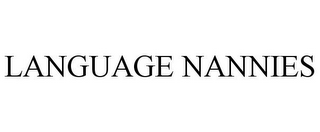 LANGUAGE NANNIES