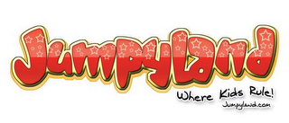 JUMPYLAND WHERE KIDS RULE! JUMPYLAND.COM