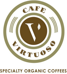 V CAFE VIRTUOSO SPECIALTY ORGANIC COFFEES