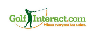 GOLF INTERACT.COM WHERE EVERYONE HAS A SHOT.