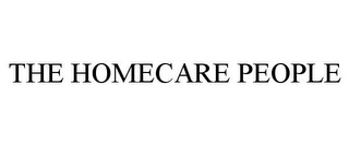 THE HOMECARE PEOPLE