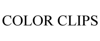COLOR CLIPS