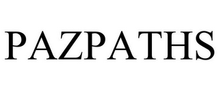 PAZPATHS