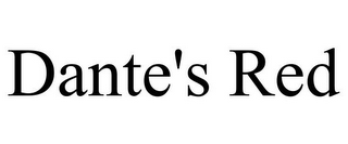 DANTE'S RED