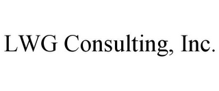 LWG CONSULTING, INC.