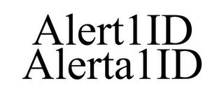 ALERT1ID ALERTA1ID