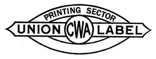 PRINTING SECTOR UNION CWA LABEL