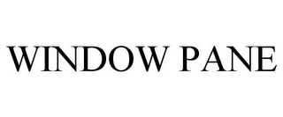 WINDOW PANE