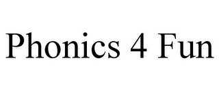 PHONICS 4 FUN