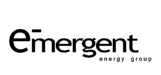 EMERGENT ENERGY GROUP