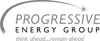 PROGRESSIVE ENERGY GROUP THINK AHEAD...REMAIN AHEAD