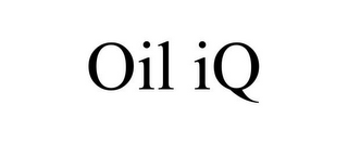 OIL IQ