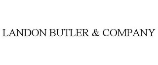 LANDON BUTLER & COMPANY