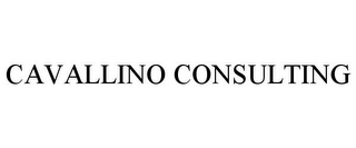 CAVALLINO CONSULTING