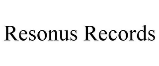 RESONUS RECORDS