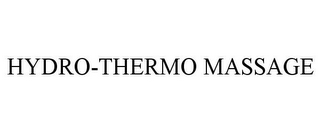 HYDRO-THERMO MASSAGE