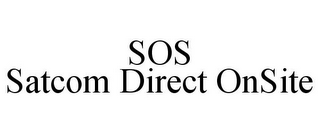 SOS SATCOM DIRECT ONSITE