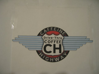 CAFFEINE HIGHWAY DRIVE-THRU COFFEE CH