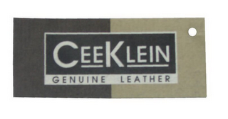 CEE KLEIN GENUINE LEATHER