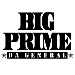 BIG PRIME DA GENERAL