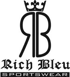 RB RICH BLEU SPORTSWEAR