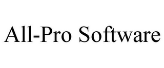 ALL-PRO SOFTWARE