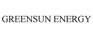 GREENSUN ENERGY