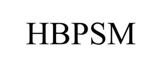 HBPSM