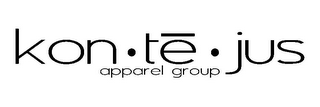 KON · TE · JUS APPAREL GROUP