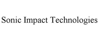 SONIC IMPACT TECHNOLOGIES