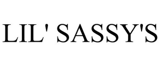 LIL' SASSY'S