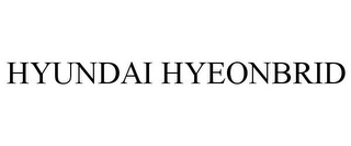 HYUNDAI HYEONBRID