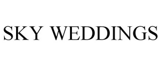 SKY WEDDINGS