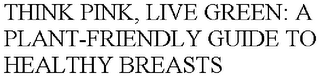 THINK PINK, LIVE GREEN: A PLANT-FRIENDLY GUIDE TO HEALTHY BREASTS