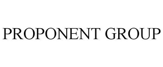 PROPONENT GROUP