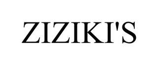 ZIZIKI'S