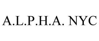 A.L.P.H.A. NYC