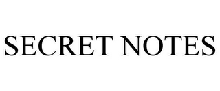 SECRET NOTES
