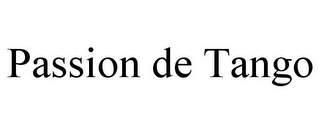 PASSION DE TANGO