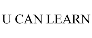 U CAN LEARN