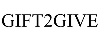 GIFT2GIVE