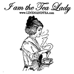 I AM THE TEA LADY WWW.LINENANDTEA.COM